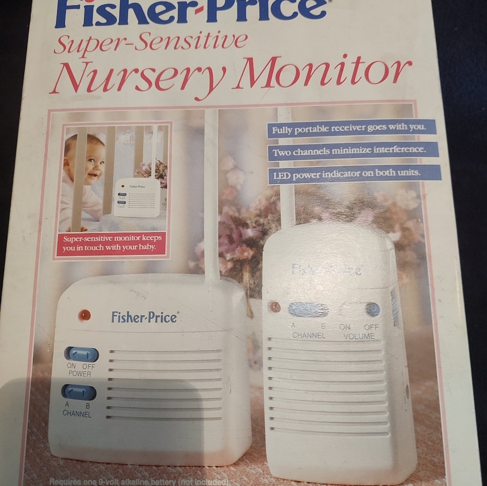 Fisher-Price White Nursery Monitor Set